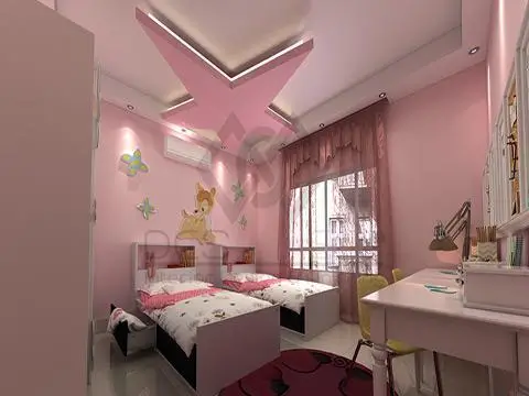 تصميم غرف اطفال للبنات